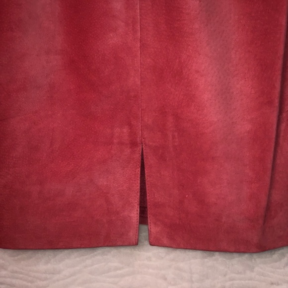 Vintage Danier Pink Two Piece Set Skirt and Jacket - Picture 9 of 16